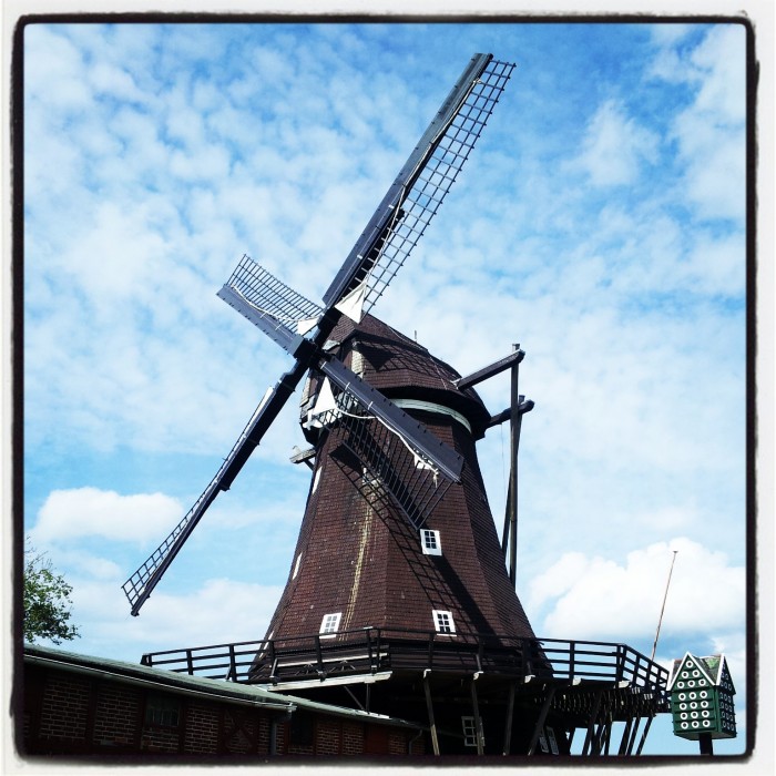 Segelwindmühle „Jachen Flünk“ in Lemkenhafen / Fehmarn